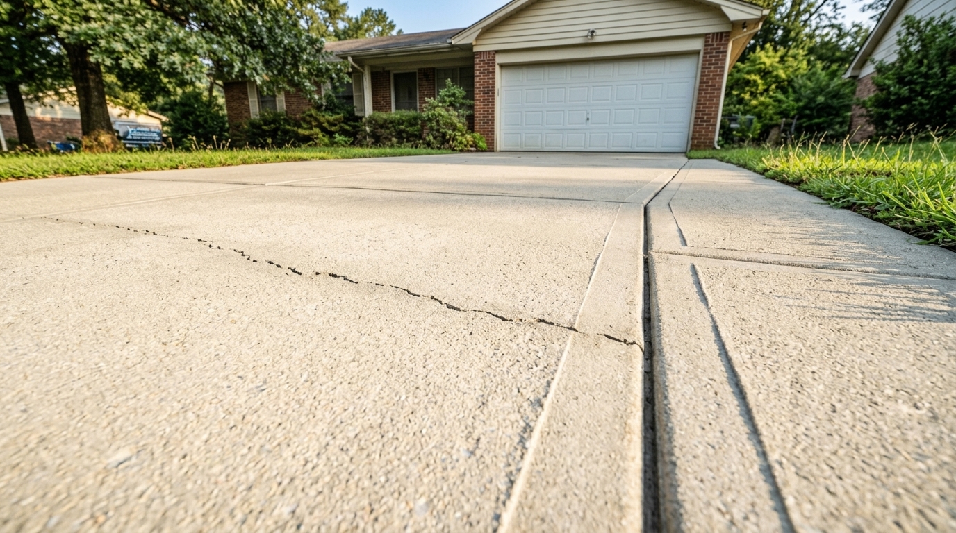 Driveway Concrete Surface Background